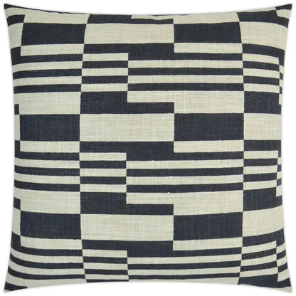 Piano Domino Black Throw Pillow With Insert - LOOMLAN - D.V. Kap - Throw Pillows
