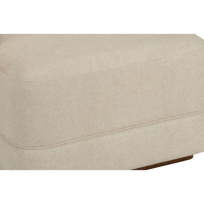 Piano Modern Design White Chaise - LOOMLAN - Wildwood - Chaises