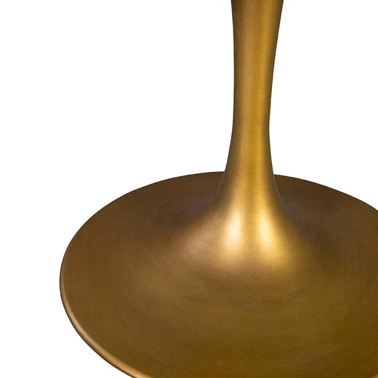 Piccolo Bluestone Topped Round Dining Table-Dining Tables-Furniture Classics-LOOMLAN