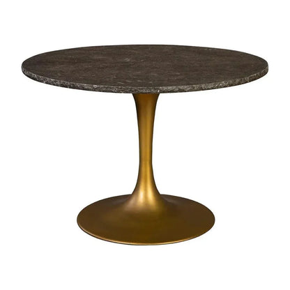 Piccolo Bluestone Topped Round Dining Table-Dining Tables-Furniture Classics-LOOMLAN