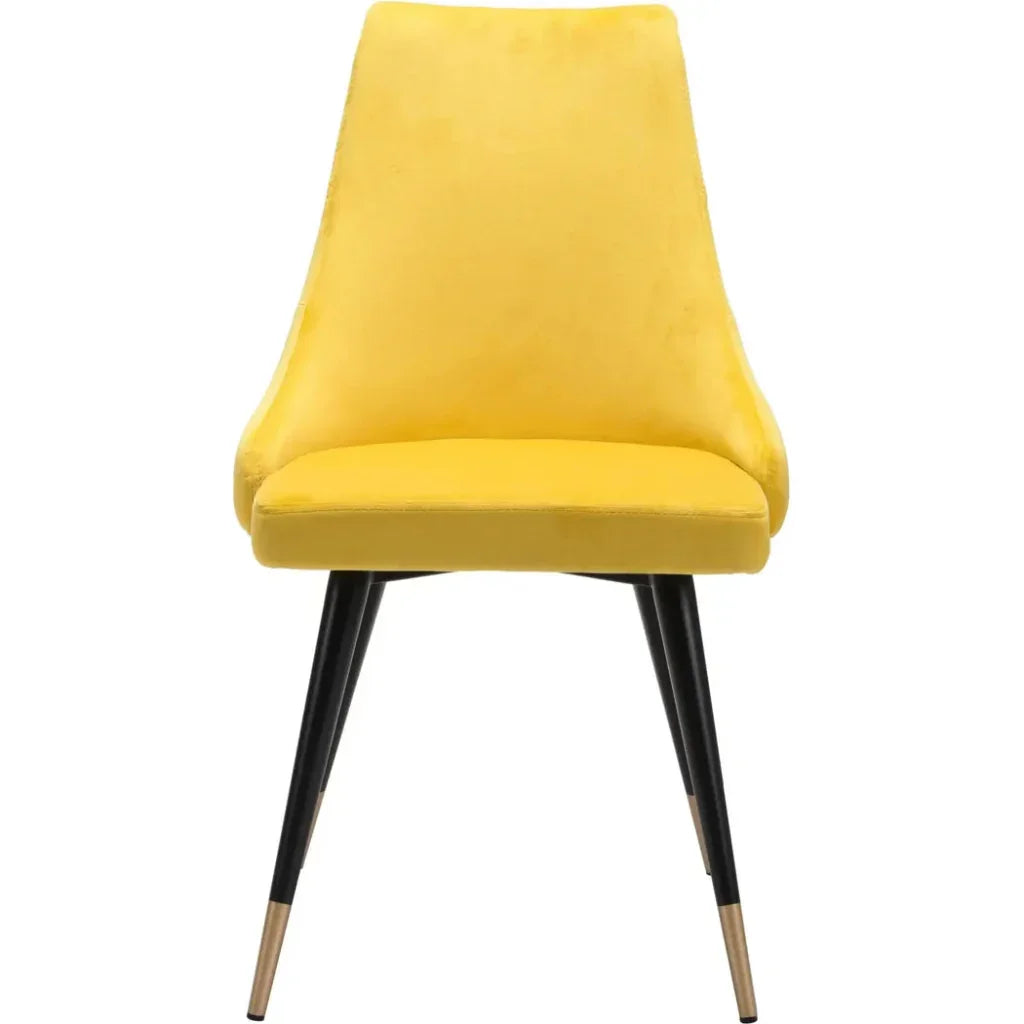 Piccolo Performance Fabric Armless Dining Chair (Set Of 2) - LOOMLAN - Zuo Modern - Dining Chairs