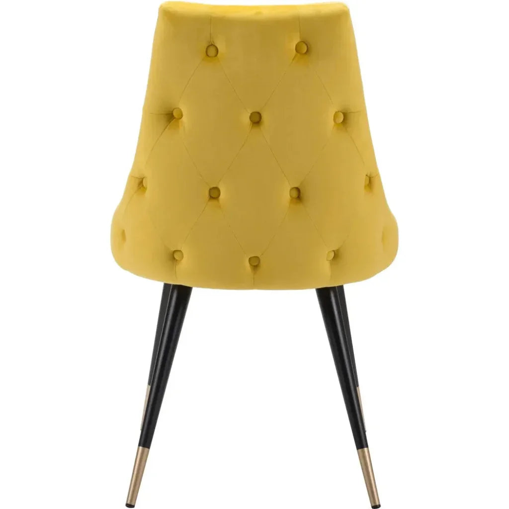 Piccolo Performance Fabric Armless Dining Chair (Set Of 2) - LOOMLAN - Zuo Modern - Dining Chairs