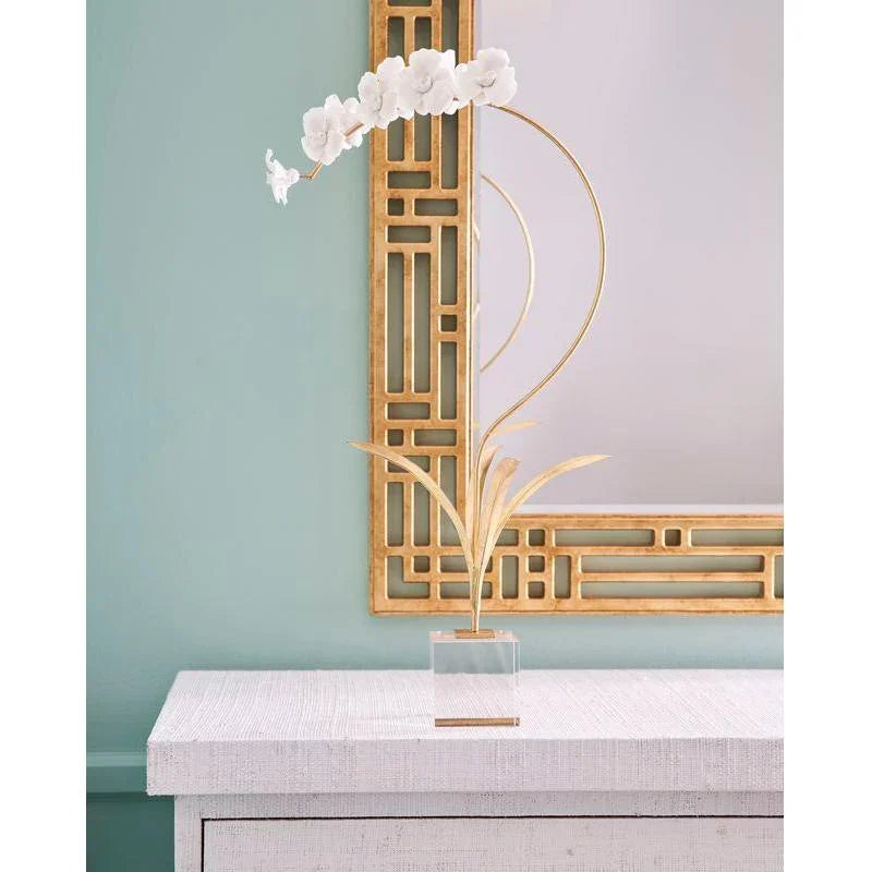 Pierced Metal Framed Wall Mirror - LOOMLAN - Chelsea House - Wall Mirrors