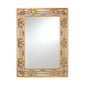 Pierced Metal Framed Wall Mirror - LOOMLAN - Chelsea House - Wall Mirrors