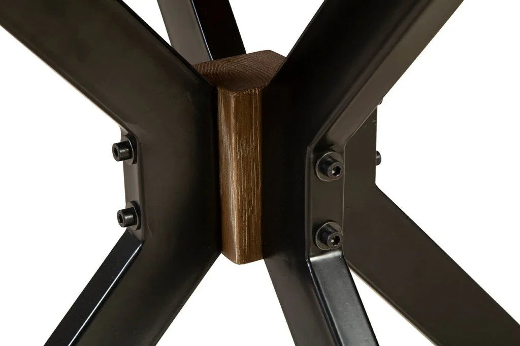 Pierre Wooden Round Dining Table-Dining Tables-Furniture Classics-LOOMLAN