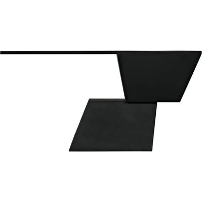 Pieta Console, Black Steel - LOOMLAN - Noir - Console Tables