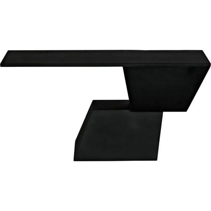 Pieta Console, Black Steel - LOOMLAN - Noir - Console Tables