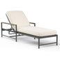 Pietra Adjustable Backrest Outdoor Chaise-Outdoor Chaises-Sunset West-Echo Ash-LOOMLAN