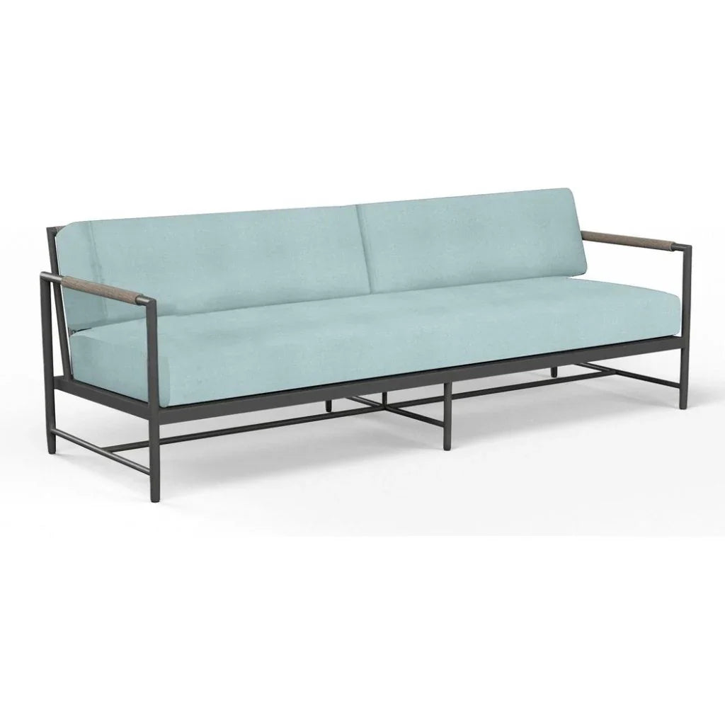 Pietra Modern Sunbrella Comfort Outdoor Couch - LOOMLAN - Sunset West - Outdoor Sofas & Loveseats