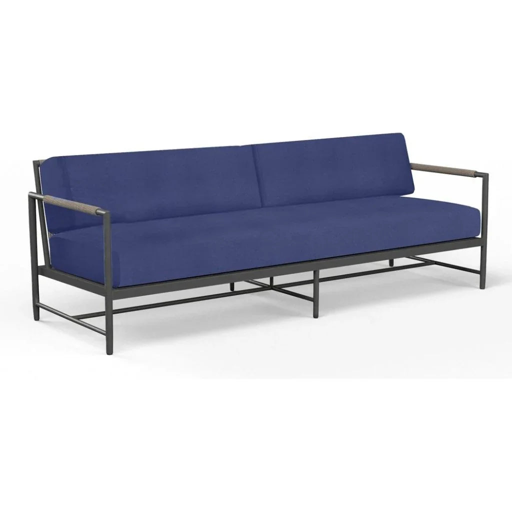 Pietra Modern Sunbrella Comfort Outdoor Couch - LOOMLAN - Sunset West - Outdoor Sofas & Loveseats