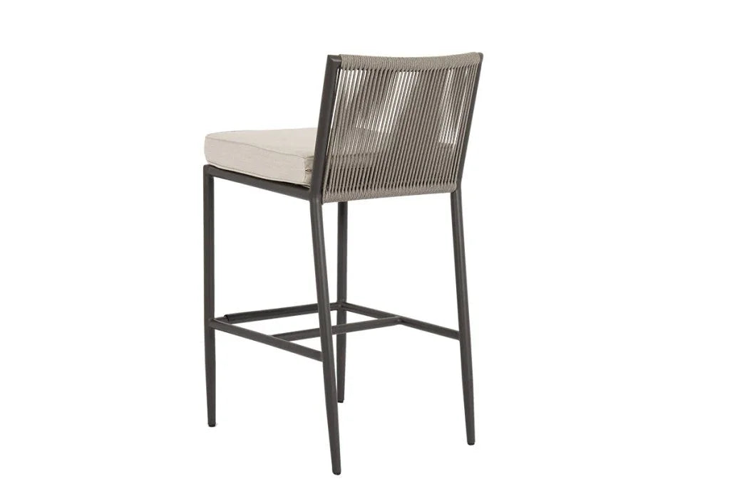 Pietra Weather-Resistant Patio Counter Stool-Outdoor Counter Stools-Sunset West-LOOMLAN