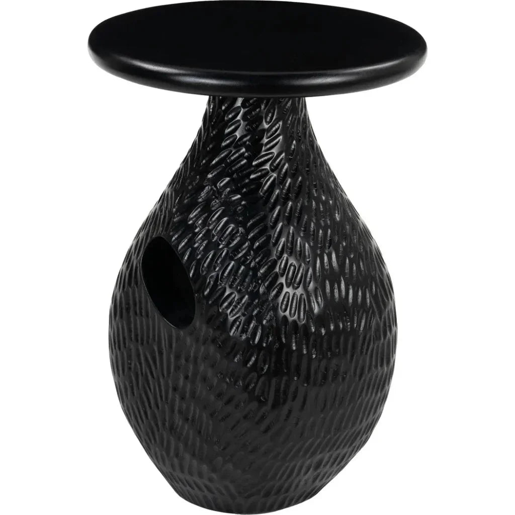 Piho Side Table Black - LOOMLAN - Zuo Modern - Side Tables