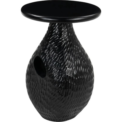 Piho Side Table Black - LOOMLAN - Zuo Modern - Side Tables