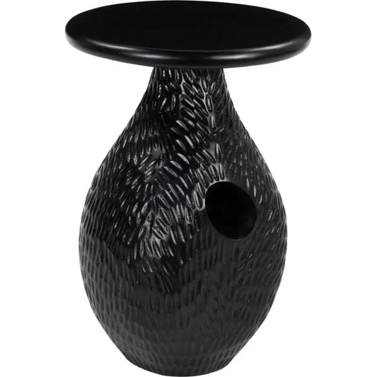 Piho Side Table Black - LOOMLAN - Zuo Modern - Side Tables