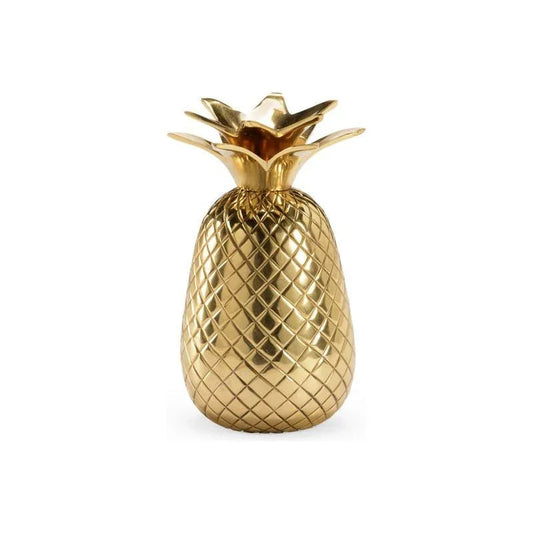 Pineapple Candlestick Brass Made Candleholder - LOOMLAN - Chelsea House - Candle Holders