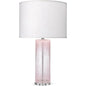 Pink Glass Dahlia Table Lamp - LOOMLAN - Jamie Young - Table Lamps