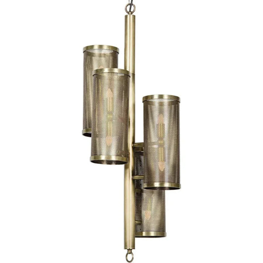 Pisa Metal Pendant With Brass Finish - LOOMLAN - Noir - Pendants