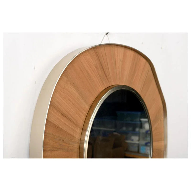 Pith Wood Framed Wall Mirror - LOOMLAN - Wildwood - Wall Mirrors