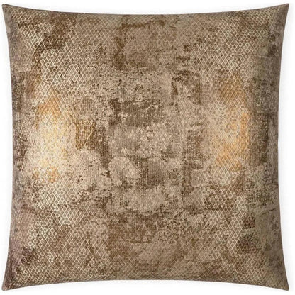 Pitone Bronze Glam Bronze Large Throw Pillow Insert - LOOMLAN - D.V. Kap - Throw Pillows