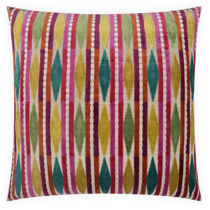 Pizazz Multicolor Throw Pillow