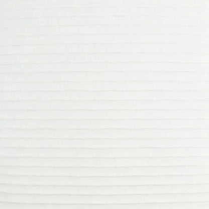 Pleatte Coconut White Throw Pillow Insert - LOOMLAN - D.V. Kap - Throw Pillows