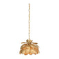 Pleione Petal Gold Floral Light Fixture Pendant - LOOMLAN - Wildwood - Pendants