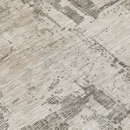 Pliora Ivory Washable Indoor - Outdoor Rug - LOOMLAN - LOOMLAN Rugs - Outdoor Rugs