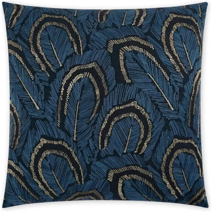Plumage Blue Throw Pillow With Insert - LOOMLAN - D.V. Kap - Throw Pillows