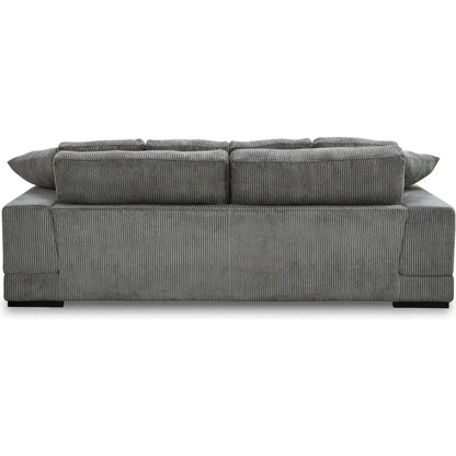 Plunge Performance Fabric and Plywood Grey Sofa - LOOMLAN - Moe's Home - Sofas & Loveseats