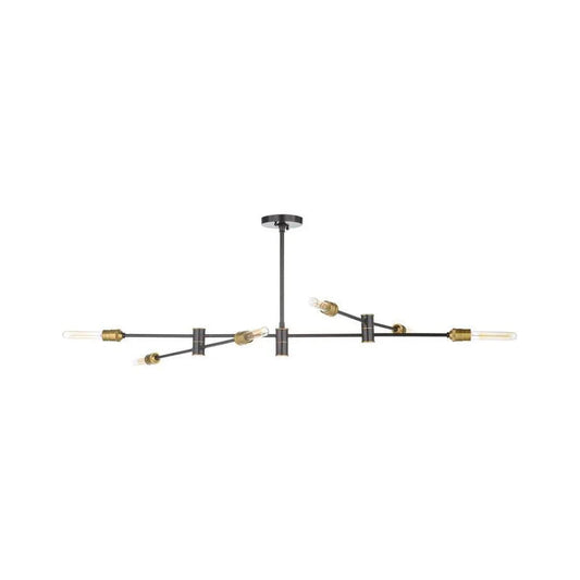 Pluton Modern Adjustable Rod Design Chandelier - LOOMLAN - Wildwood - Chandeliers