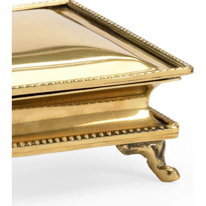 Polished Brass Masde Classic Box - LOOMLAN - Chelsea House - Boxes & Bowls
