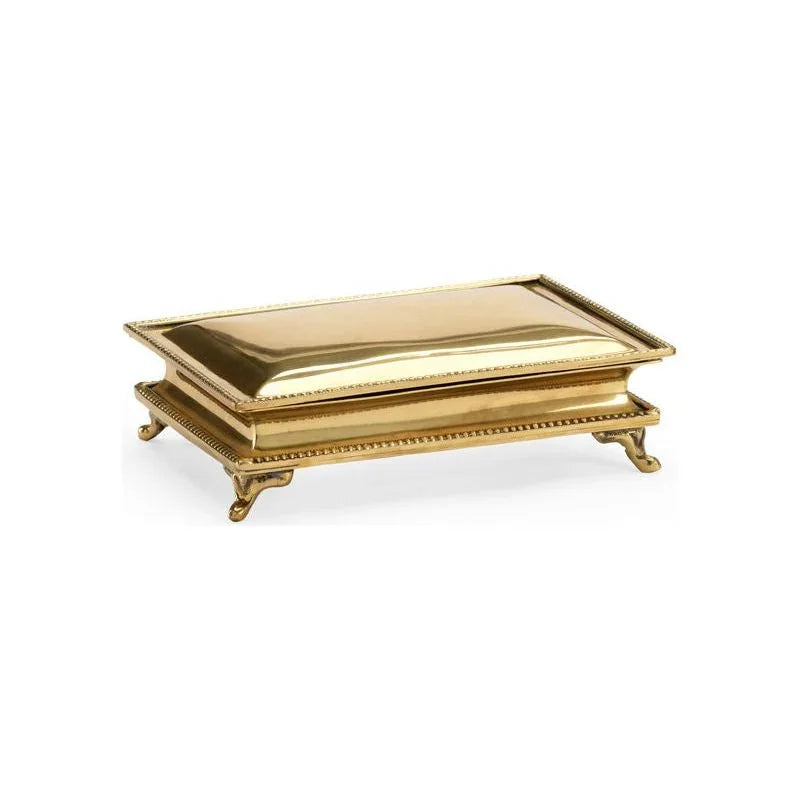 Polished Brass Masde Classic Box - LOOMLAN - Chelsea House - Boxes & Bowls