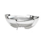 Polished Nickel Finished Contemporary Bowl - LOOMLAN - Wildwood - Boxes & Bowls