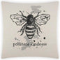 Pollinate White Throw Pillow With Insert - LOOMLAN - D.V. Kap - Throw Pillows