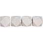 Polyhedron Decorative Marble Candleholder 4Pc