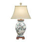 Pom 'n Bird Hand Painted Porcelain Table Lamp - LOOMLAN - Wildwood - Table Lamps