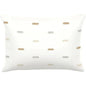 Pomona Snow Handmade Outdoor Pillow-Outdoor Pillows-Earnest Collection-20"x13" Lumbar-LOOMLAN