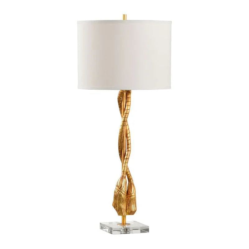 Pomp And Circumstance Gold Base Table Lamp - LOOMLAN - Wildwood - Table Lamps