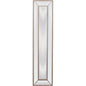 Pompano Wood Brown Vertical Floor Mirror-Floor Mirrors-Bassett Mirror-LOOMLAN