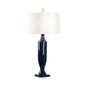Pompeii Blue Ceramic Table Lamp - LOOMLAN - Wildwood - Table Lamps