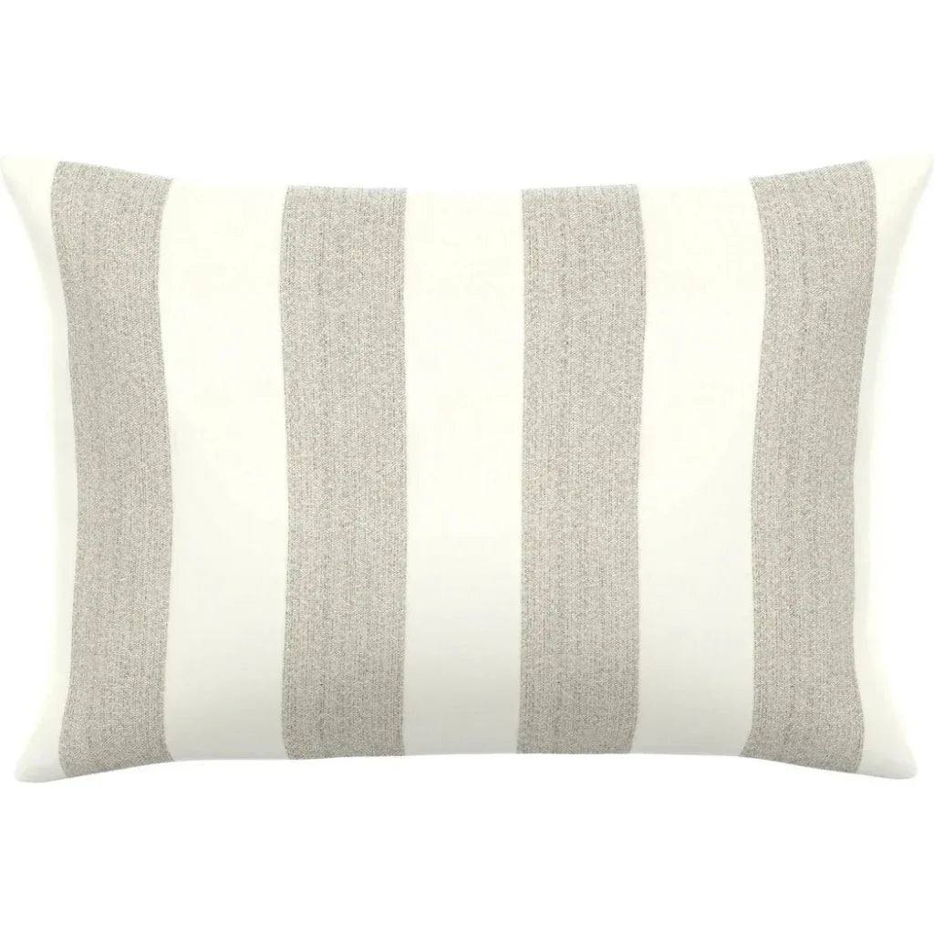 Ponder Dove Handmade Outdoor Pillow-Outdoor Pillows-Earnest Collection-20"x13" Lumbar-LOOMLAN