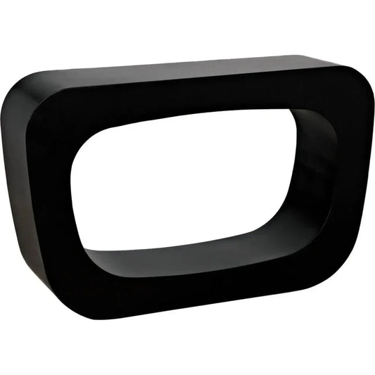 Ponte Console, Black Steel - LOOMLAN - Noir - Console Tables