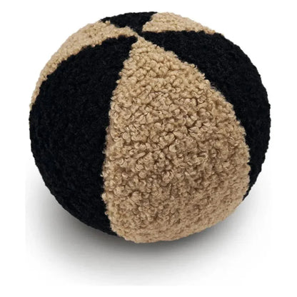 Poodle Ball II Jet Black Throw Pillow Insert - LOOMLAN - D.V. Kap - Throw Pillows