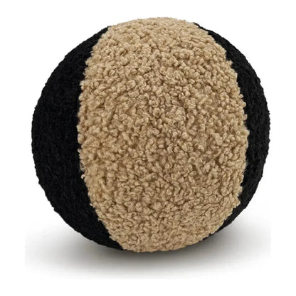 Poodle Ball II Jet Black Throw Pillow Insert - LOOMLAN - D.V. Kap - Throw Pillows