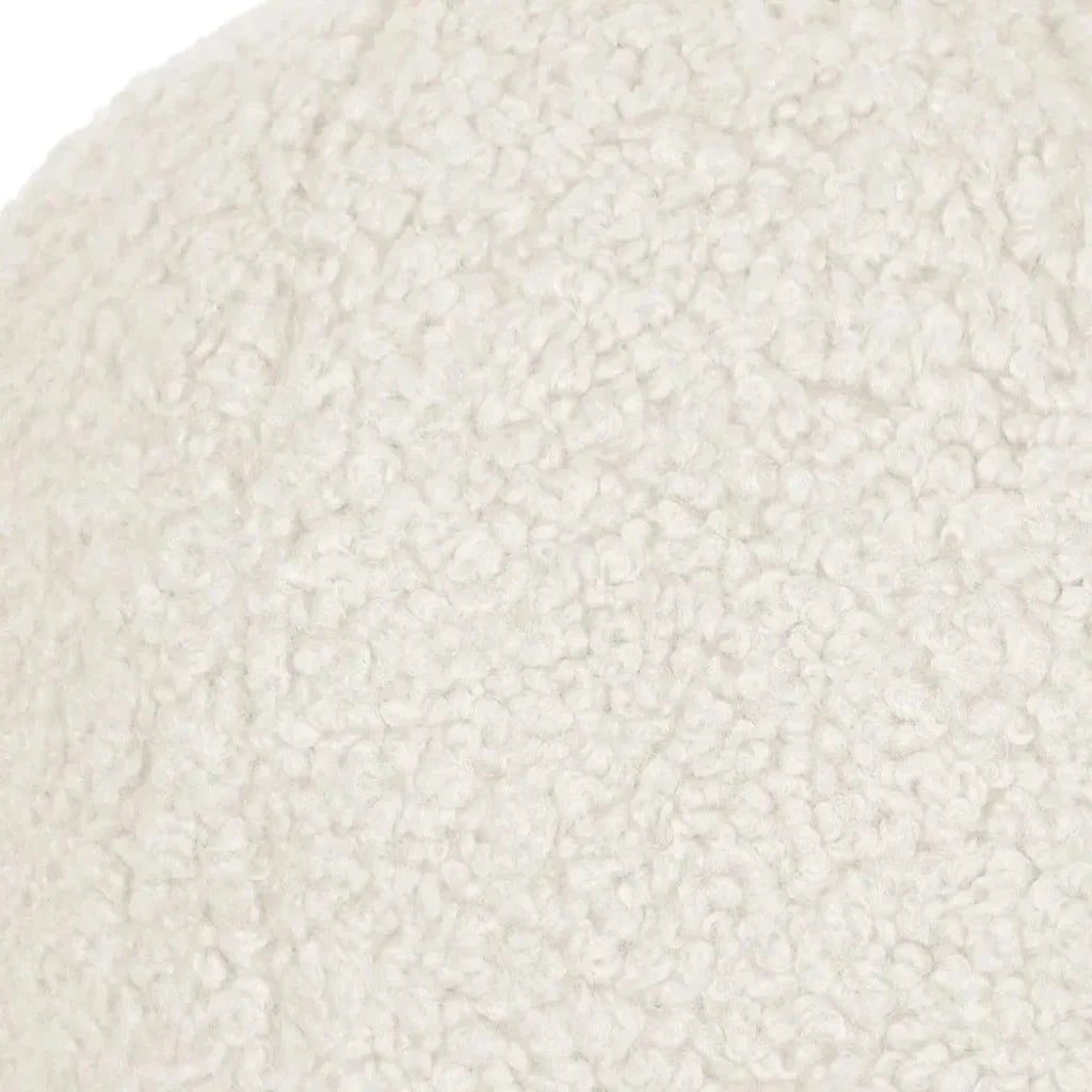 Poodle Ball Off - White Throw Pillow Insert - LOOMLAN - D.V. Kap - Throw Pillows