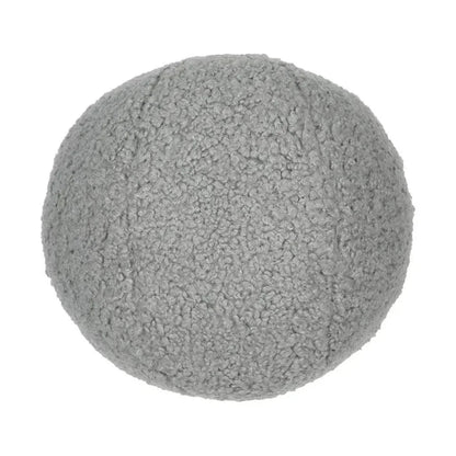 Poodle Ball Pewter Grey Throw Pillow Insert - LOOMLAN - D.V. Kap - Throw Pillows