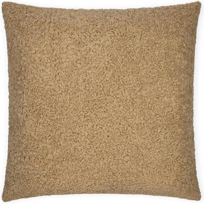 Poodle Latte Brown Throw Pillow With Insert - LOOMLAN - D.V. Kap - Throw Pillows