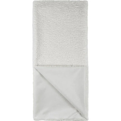 Poodle Throw - White - LOOMLAN - D.V. Kap - Throw Blankets