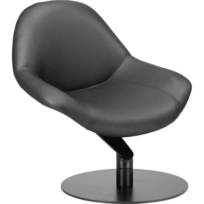 Poole Wood & Steel Black Accent Chair - LOOMLAN - Zuo Modern - Accent Chairs