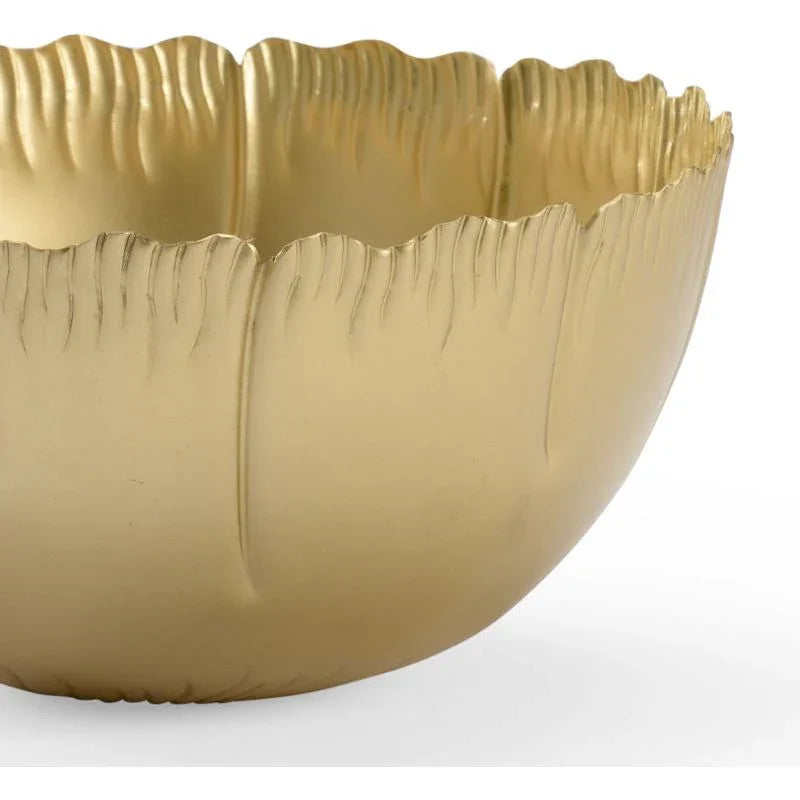 Poppy Decorative Metal Bowl - LOOMLAN - Chelsea House - Boxes & Bowls